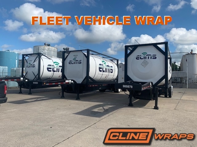 Houston Fleet Vehicle Wraps - Cline Wraps Houston