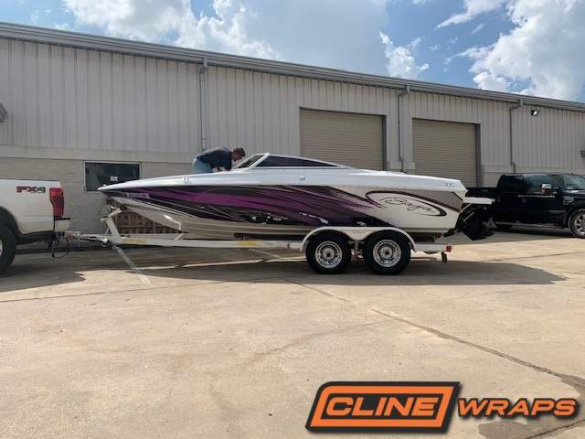 Houston Boat Wraps - Vehicle Wraps - ClineWraps.com