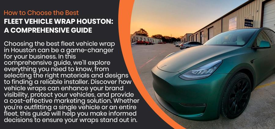 Fleet Vehicle Wrap Houston